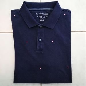 Banana Republic men's polo shirt in short sleeves